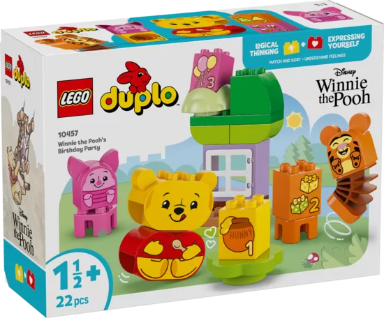 LEGO DUPLO Vinnija Pūka dzimšanas dienas ballīte