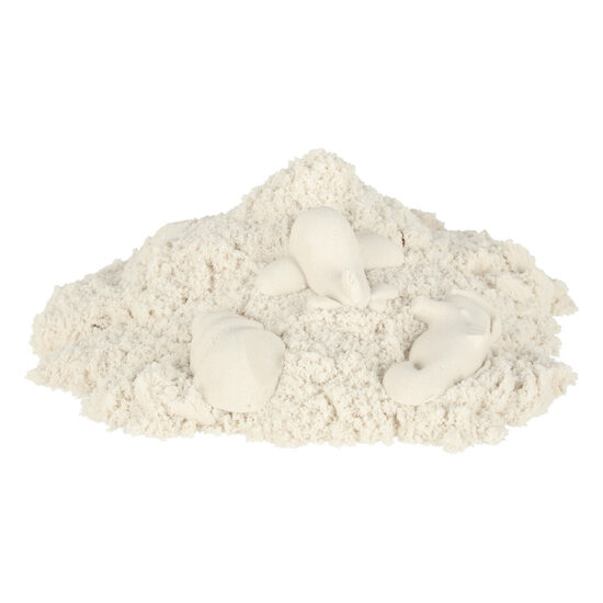 Kinētiskās smiltis Baltas 1 kg
