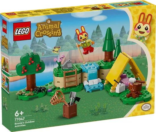 LEGO Animal Crossing Bunnie āra aktivitātes