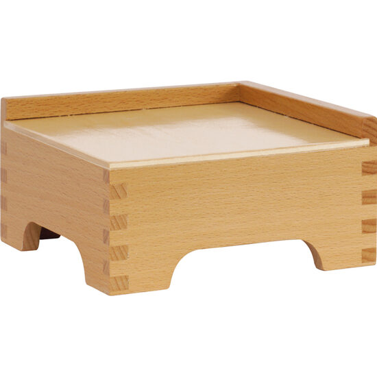 Montesori materiāls. Statīvs Rozā piramīdai