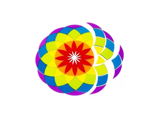 Lielā akrila Mandala