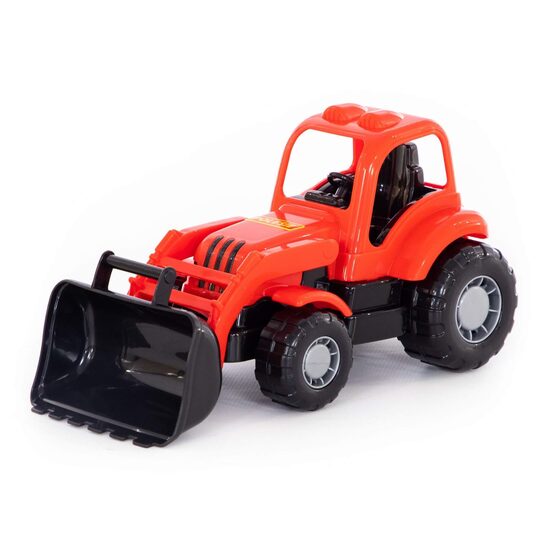 Traktors ar kausu