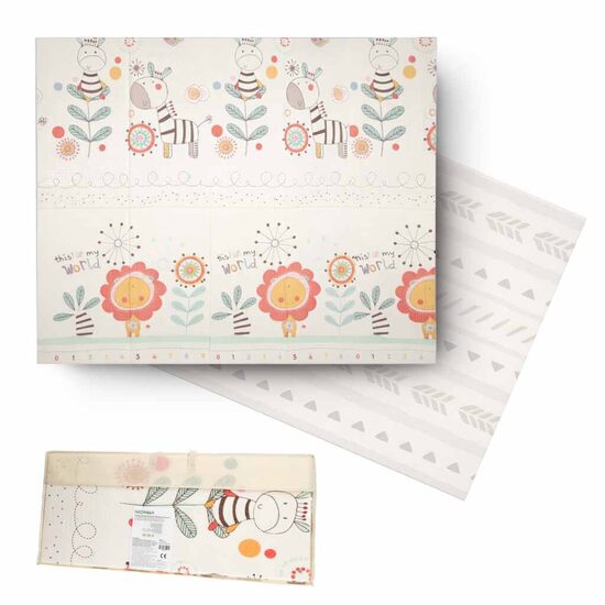 Divpusējs paklājs Dzīvnieki / Iela