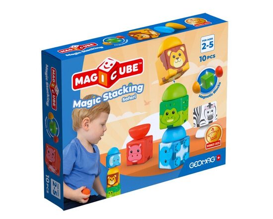 Magnētiskie klucīši Safari piramīdas