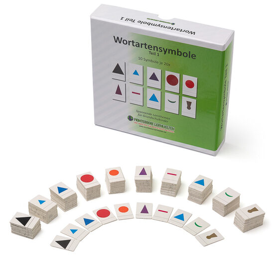 Montessori vārdu tipu simboli — 1. daļa