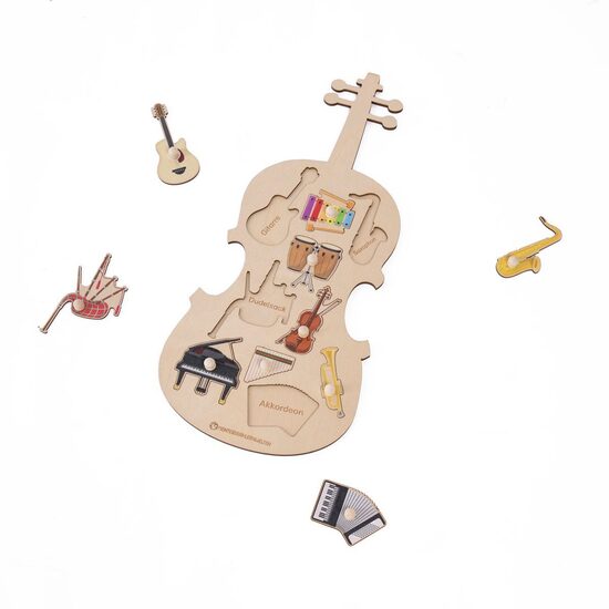 Puzle Mūzikas instrumenti