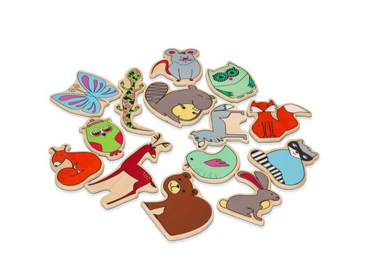 Magnēti Meža dzīvnieki