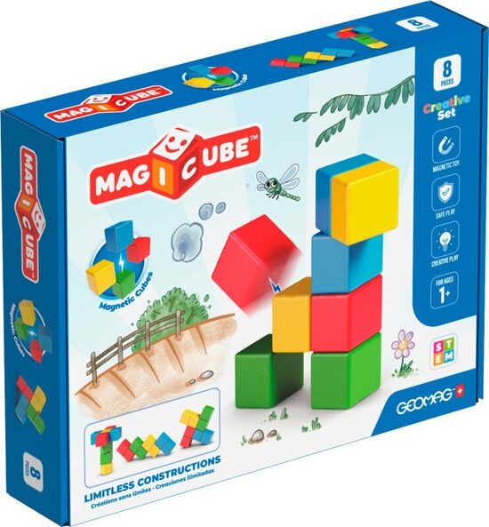 Magnētiskie klucīši Radošais komplekts 