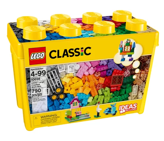 LEGO Classic Lieliskā lielā rotaļlietu kaste