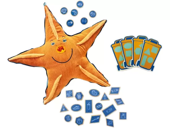 Sensorā jūras zvaigzne. Eko izglītojoša spēle
