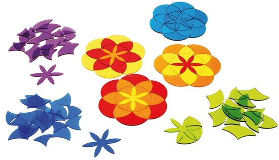 Akrila formas Mandala - 7 ziedi