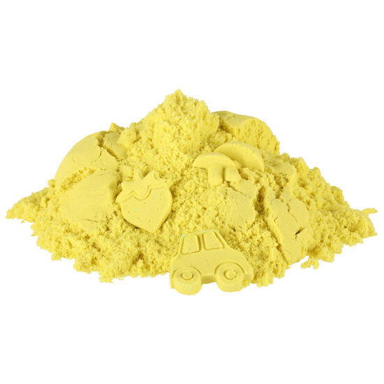 Kinētiskās smiltis Dzeltenas 1 kg