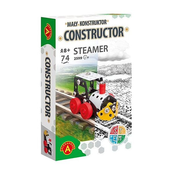 Metāla konstruktors Tvaika lokomotīva