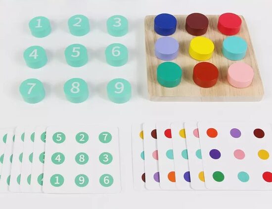 Spēle ar krāsām un cipariem