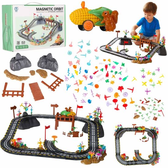 Gaismas magnētiskā auto trase