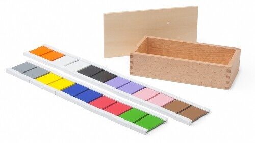 Kaste ar krāsu tāfelītēm Nr.2