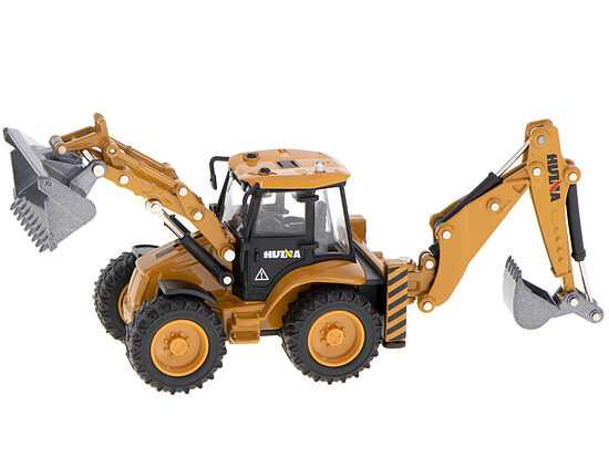 Ekskavators-iekrāvējs buldozers ar kausu