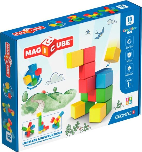Magnētiskie klucīši Radošais komplekts 