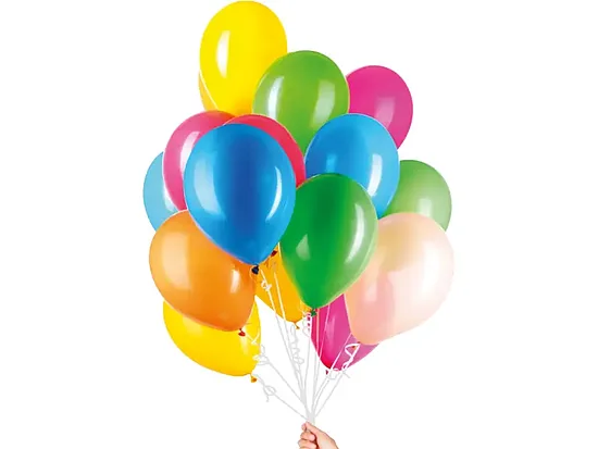 Metālisku balonu komplekts