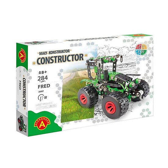 Metāla konstruktors Traktors "Fred"