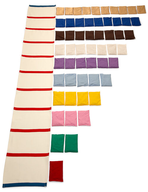 Skaitļu līnijas paklājs no 1 līdz 10