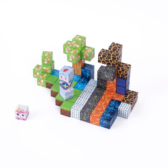 Magnētiskie Minecraft klucīši