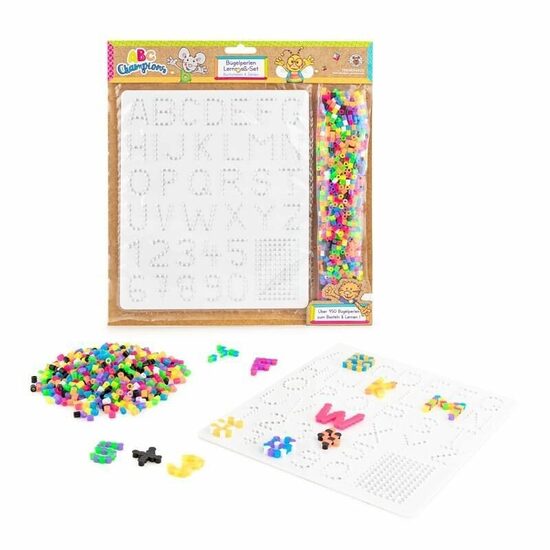 Gludināmi pērļu attēli - Burti un cipari