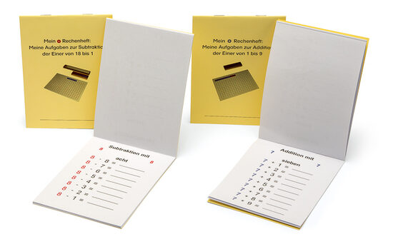 Darba burtnīcas saskaitīšanai un atņemšanai