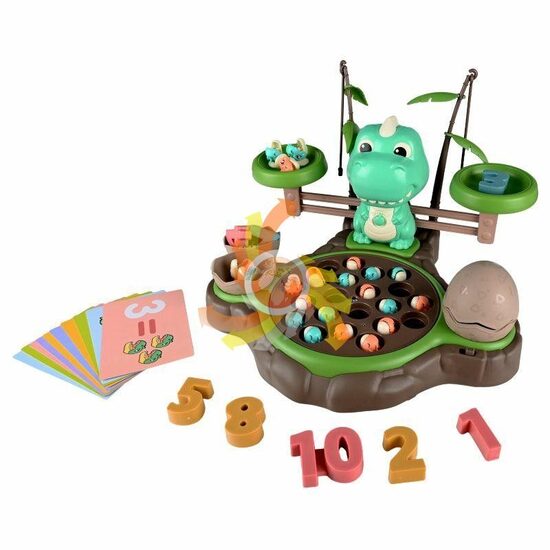 Magnētiskās zvejas spēle Dinozaurs