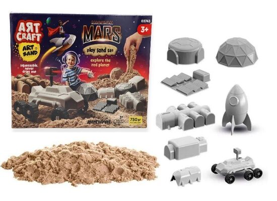 Misija Mars rotaļu smilšu komplekts