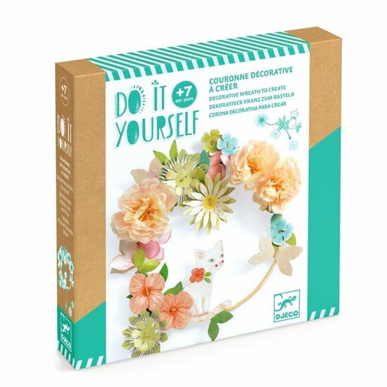 Dari pats - Dekoratīvs vainags Ziedi