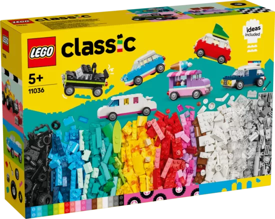LEGO Classic Radošie transportlīdzekļi