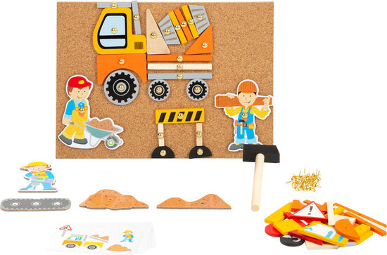 Puzle ar nagliņām Būvlaukums