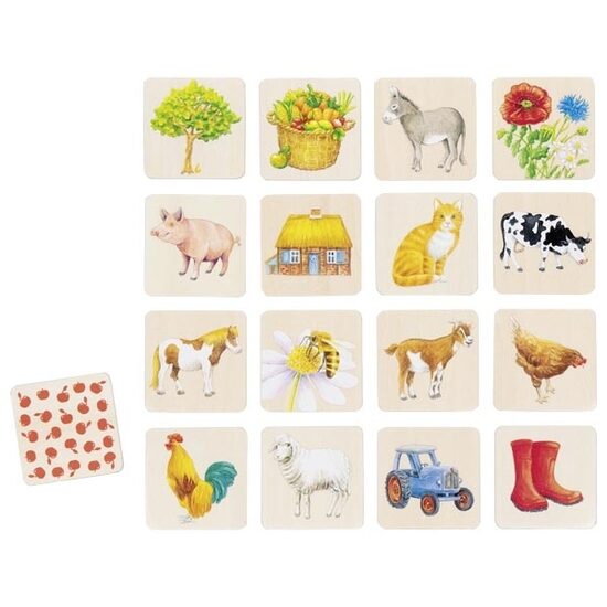 Atmiņas spēle Laukos