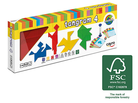 Loģikas spēle Tangram 4