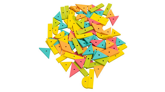Mozaīka puzlēm ar āmuru