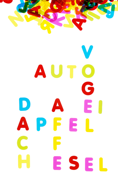 Akrila Caurspīdīgi lielie burti
