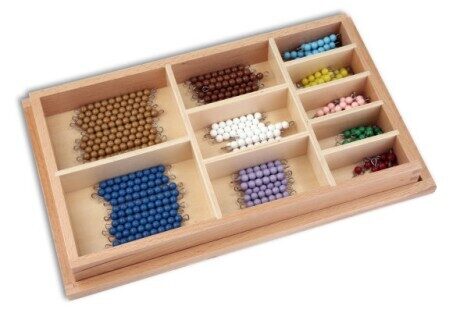 Pērlīšu materiāls no 1 līdz 10