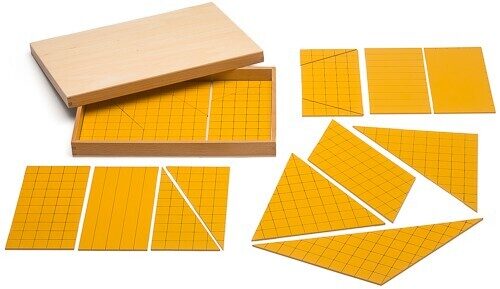 Dzeltenas zonas un trisstūri laukuma aprēķināšanai