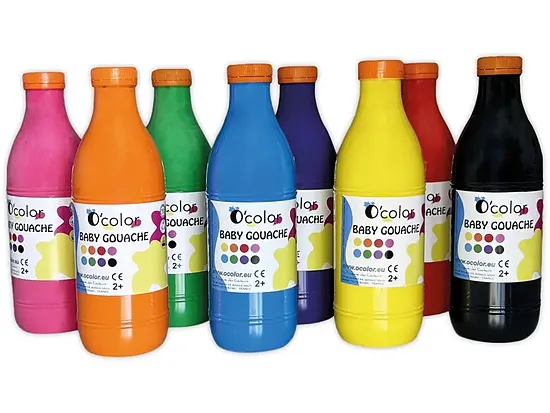 Temperas krāsu komplekts