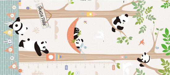 Divpusējs paklājs Pandas - Iela