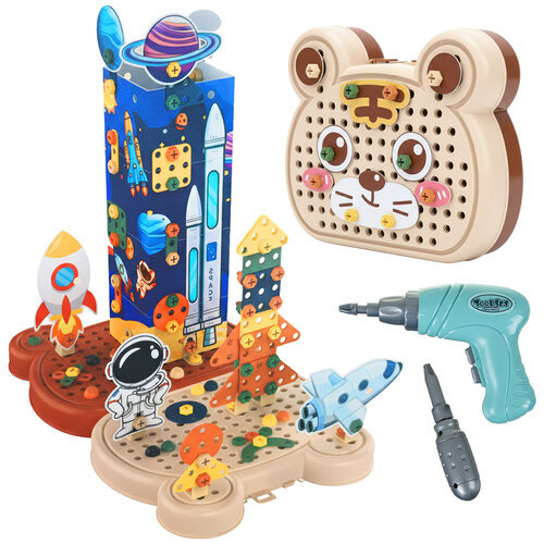 Konstruktors ar skrūvgriezi Kosmoss