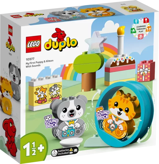 LEGO DUPLO Mana pirmā kucēnu kaste ar skaņām