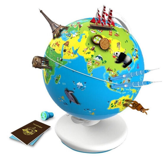 Globuss Orboot Earth interaktīvs