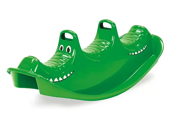 Šūpuļkrēsls Krokodils, zaļš