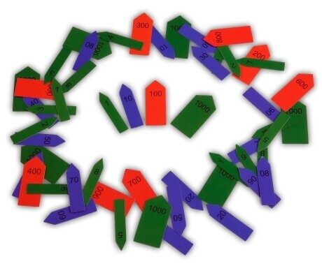 Bultiņas pērļu materiālam