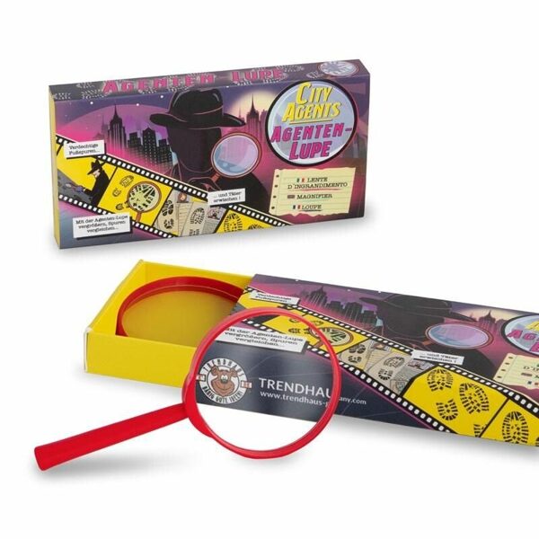 Detektīva komplekts Palielināmais stikls