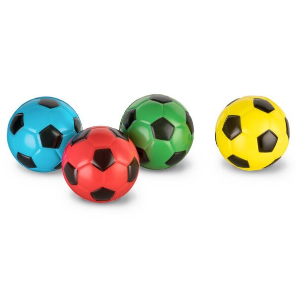 Atlecošā bumbiņa Futbols 6,2 cm